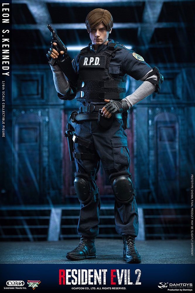 RESIDENT EVIL 2 LEON S. KENNEDY 1/6 SCALE FIGURE BY DAMTOYS