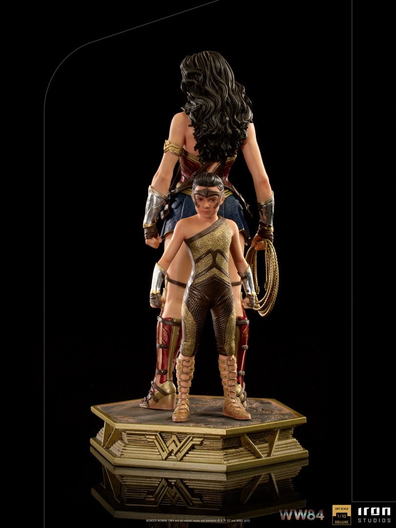 Wonder Woman & Young Diana Deluxe Art Scale 1/10 – WW84 By Iron Studios - Image 4