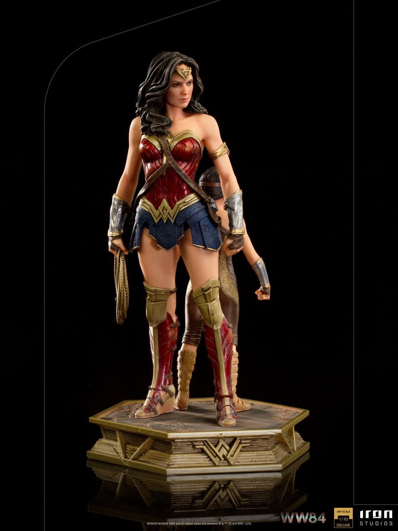 Wonder Woman & Young Diana Deluxe Art Scale 1/10 – WW84 By Iron Studios - Image 5