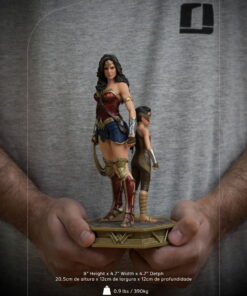 Alternative view of Wonder Woman & Young Diana Deluxe Art Scale 1/10 – WW84 By Iron Studios