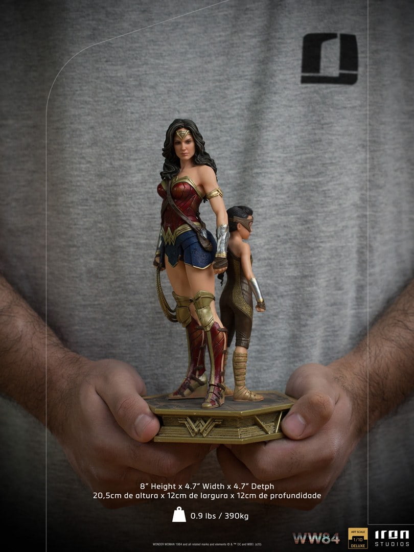 Wonder Woman & Young Diana Deluxe Art Scale 1/10 – WW84 By Iron Studios - Image 2