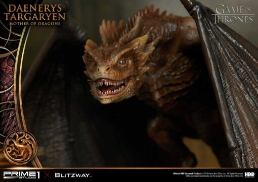 Daenerys Targaryen, Mother of Dragons Statue by Blitzway - 1:4 Scale Ultimate Premium Masterline LIMITED EDITION - Image 8