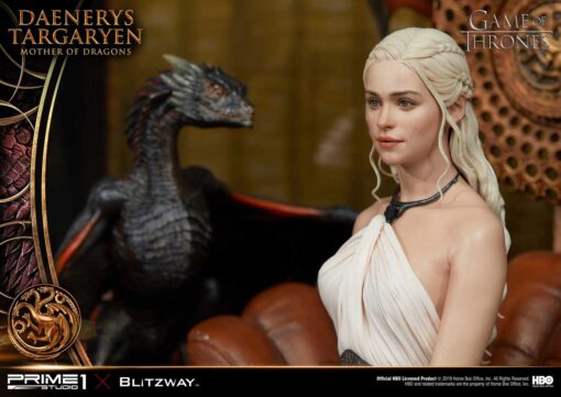 Daenerys Targaryen, Mother of Dragons Statue by Blitzway - 1:4 Scale Ultimate Premium Masterline LIMITED EDITION - Image 2