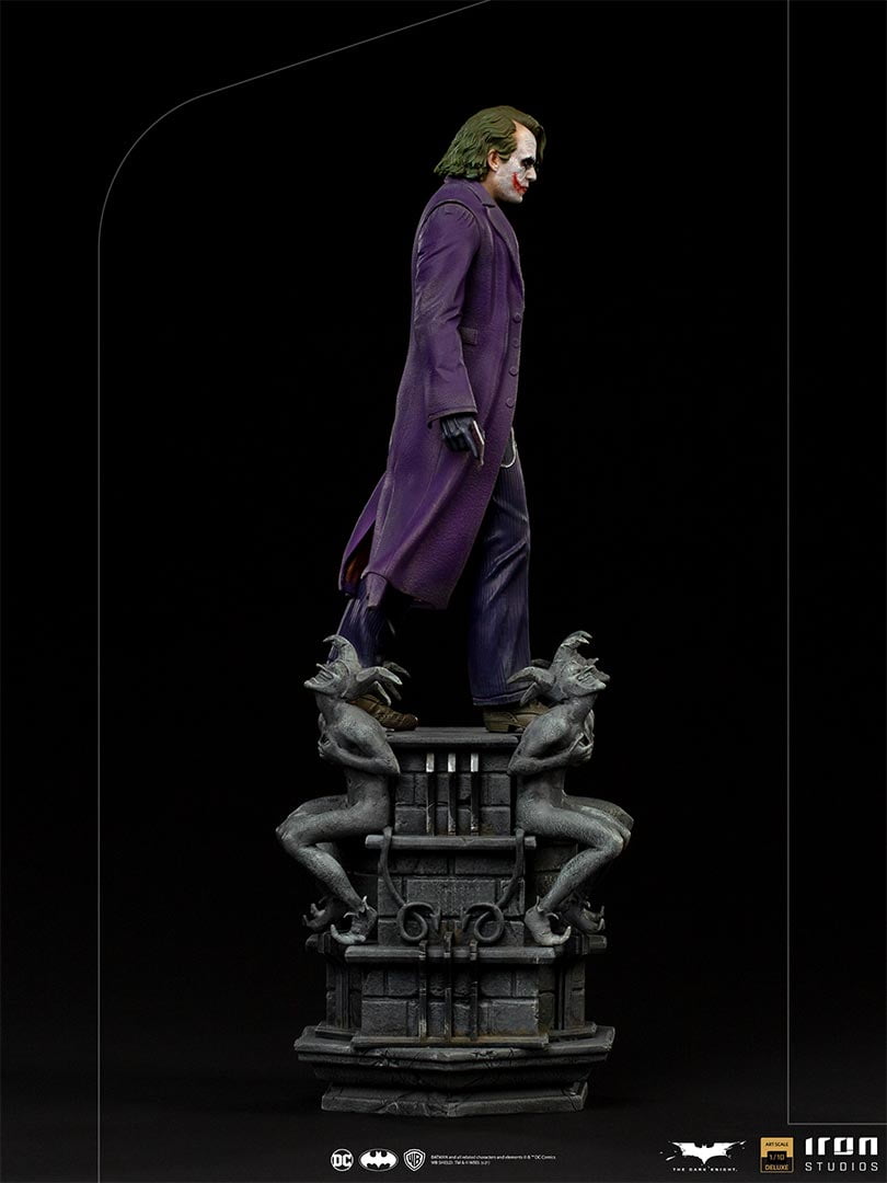 The Joker Deluxe Art Scale 1/10 – The Dark Knight By Iron Studios - Image 3