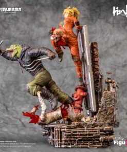 DOROHEDORO: CAIMAN & NIKAIDO ELITE FIGUMIZ STATUE By Figurama Collectors - Image 5