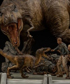 Alternative view of The Final Scene Demi Art Scale 1/20 – Jurassic Park