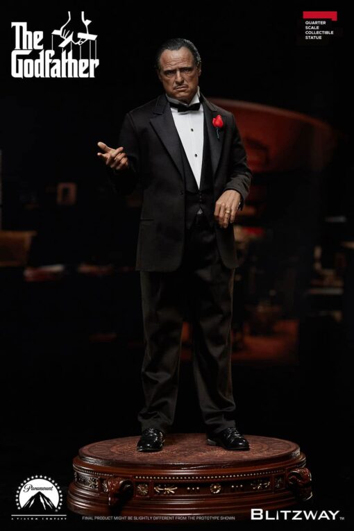 VITO CORLEONE - THE GODFATHER STATUE BY BLITZWAY 1:4 SUPERB SCALE