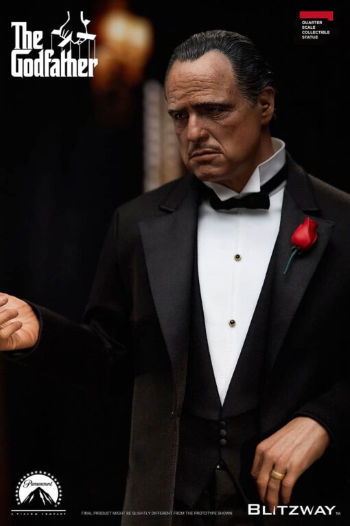 VITO CORLEONE - THE GODFATHER STATUE BY BLITZWAY 1:4 SUPERB SCALE - Image 5