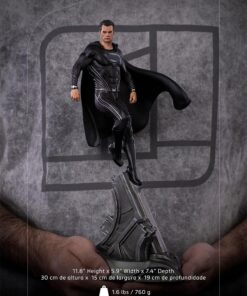 Alternative view of Superman Black Suit Art Scale 1/10 – Zack Snyder’s Justice League By Iron Studios