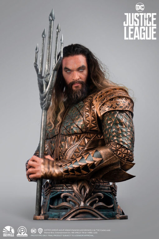 Aquaman Life-Size Bust by Infinity Studio X Penguin Toys Justice League LIMITED EDITION
