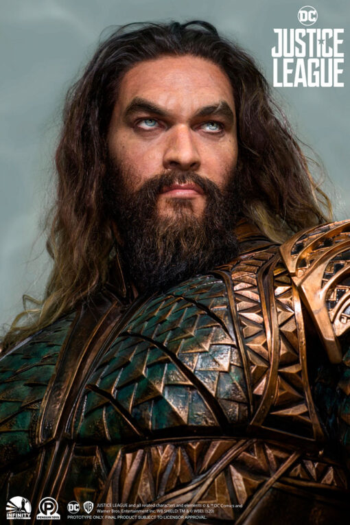 Aquaman Life-Size Bust by Infinity Studio X Penguin Toys Justice League LIMITED EDITION - Image 3