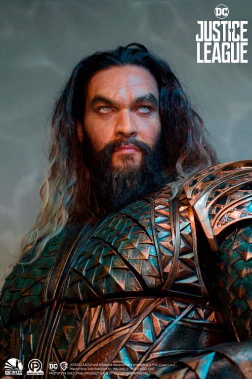 Aquaman Life-Size Bust by Infinity Studio X Penguin Toys Justice League LIMITED EDITION - Image 2