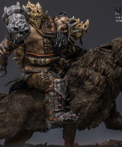 Blackhand Riding Wolf Statue by Damtoys - Image 5