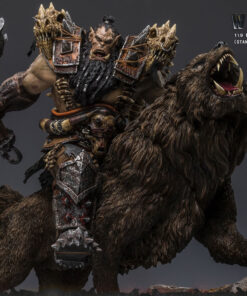Blackhand Riding Wolf Statue by Damtoys - Image 7