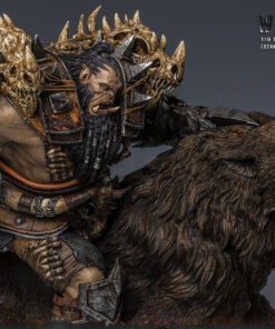 Blackhand Riding Wolf Statue by Damtoys - Image 6