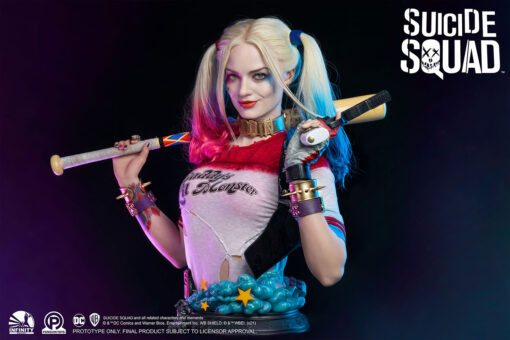 Harley Quinn Life-Size Bust by Infinity Studio X Penguin Toys Suicide Squad LIMITED EDITION - Image 5