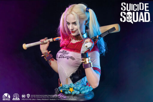 Harley Quinn Life-Size Bust by Infinity Studio X Penguin Toys Suicide Squad LIMITED EDITION