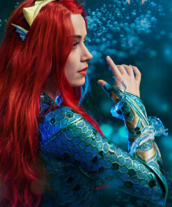 BACKORDER Mera Life-Size Bust by Infinity Studio X Penguin Toys DC Series Life Size Bust - Aquaman LIMITED EDITION - Image 3