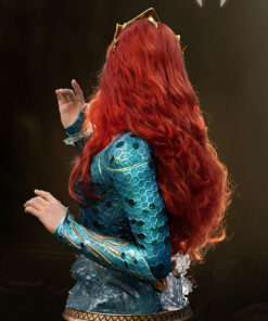 BACKORDER Mera Life-Size Bust by Infinity Studio X Penguin Toys DC Series Life Size Bust - Aquaman LIMITED EDITION - Image 8