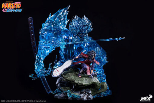 Uchiha Madara Statue by HEX Collectibles 1:8 Scale - Kekkei Genkai, Rinnegan: Susano’o - Image 11