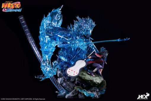 Uchiha Madara Statue by HEX Collectibles 1:8 Scale - Kekkei Genkai, Rinnegan: Susano’o - Image 12