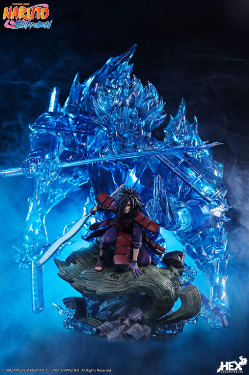 Uchiha Madara Statue by HEX Collectibles 1:8 Scale - Kekkei Genkai, Rinnegan: Susano’o