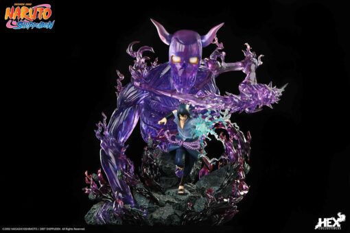 Uchiha Sasuke Statue by HEX Collectibles 1:8 Scale LIMITED EDITION - Image 3