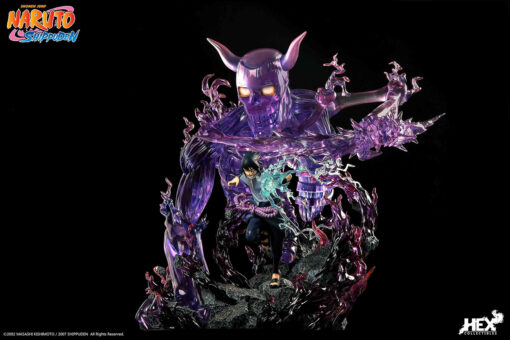 Uchiha Sasuke Statue by HEX Collectibles 1:8 Scale LIMITED EDITION - Image 4