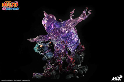 Uchiha Sasuke Statue by HEX Collectibles 1:8 Scale LIMITED EDITION - Image 6