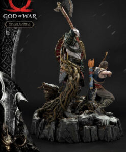 God of War Kratos & Atreus Ivaldi's Deadly Mist Armor Set Deluxe Version By Prime 1 Studios - Image 6