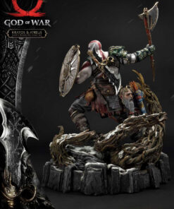 God of War Kratos & Atreus Ivaldi's Deadly Mist Armor Set Deluxe Version By Prime 1 Studios - Image 7