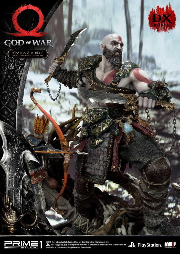 God of War Kratos & Atreus Ivaldi's Deadly Mist Armor Set Deluxe