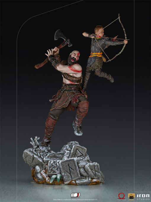 Kratos and Atreus BDS Art Scale 1/10 – God of War