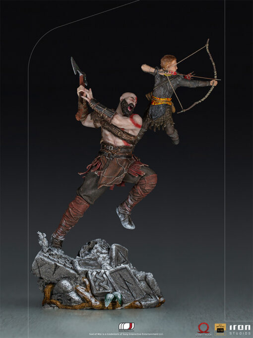 Kratos and Atreus BDS Art Scale 1/10 – God of War - Image 3