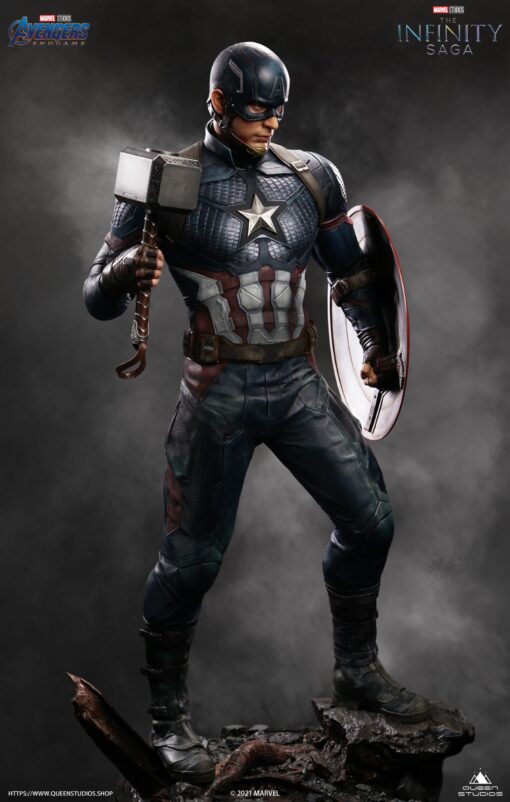 MARVEL - Captain America 1/2 Statue - Image 2