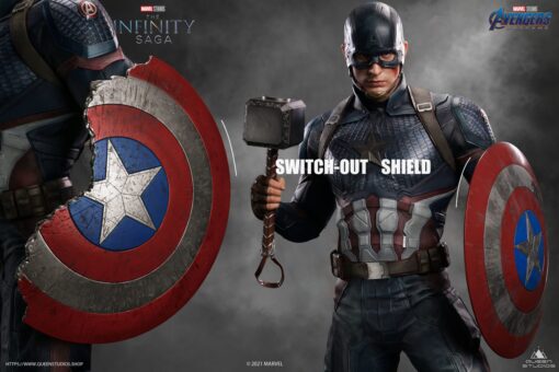MARVEL - Captain America 1/2 Statue - Image 4