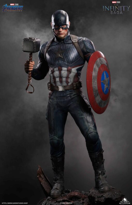 MARVEL - Captain America 1/2 Statue - Image 22