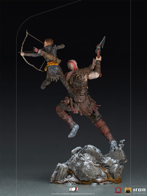 Kratos and Atreus BDS Art Scale 1/10 – God of War - Image 5