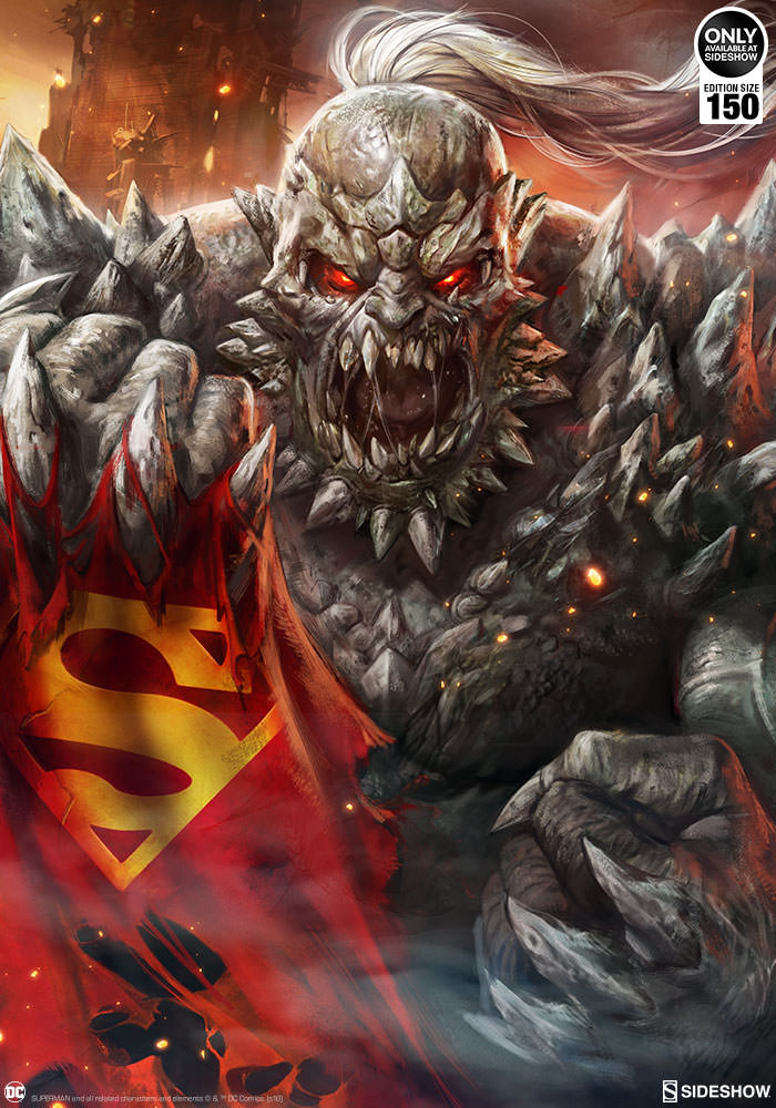 Doomsday by Ian MacDonald & Dave Wilkins - ART PRINT with frame