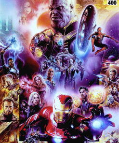Avengers: Infinity War by Tsuneo Sanda - ART PRINT with frame