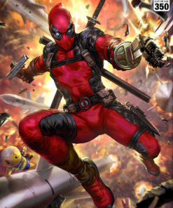 Deadpool: Heat-Seeker by Derrick Chew - ART PRINT with frame