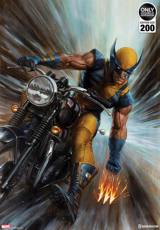 Return of Wolverine by Adi Granov - ART PRINT with frame