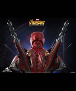 Iron Man MK50 Battle Damaged 1:1 Lifesize Bust By Queen Studios - Image 6