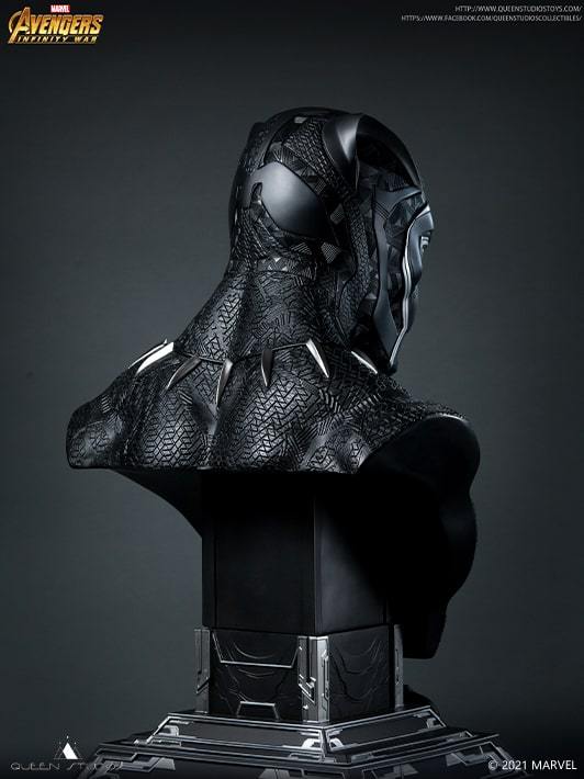 Black Panther 1:1 Lifesize Bust by Queen Studios - Image 5