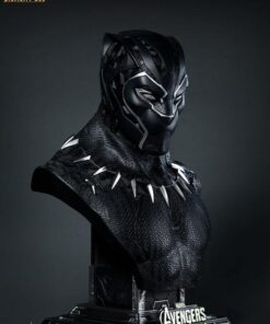 Alternative view of Black Panther 1:1 Lifesize Bust by Queen Studios