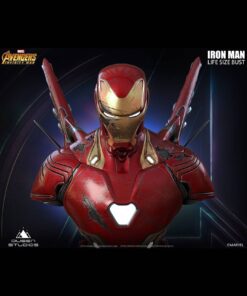 Iron Man MK50 Battle Damaged 1:1 Lifesize Bust By Queen Studios - Image 9