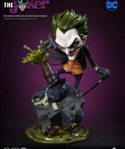 Alternative view of Queen Studios Cartoon Joker Statue