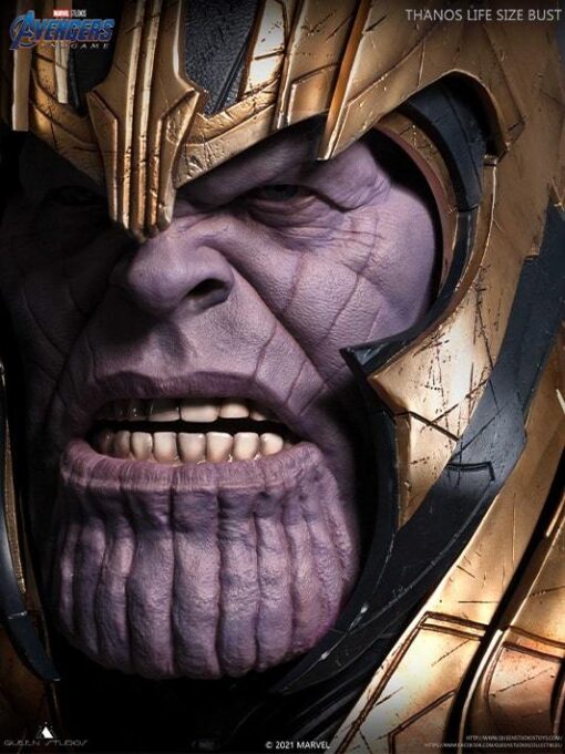 Thanos 1:1 Lifesize Bust by Queen Studios - Image 3