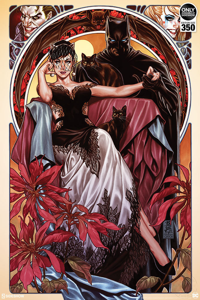 Batman & Catwoman by Mark Brooks - ART PRINTS