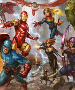 The Avengers: Earth's Mightiest Heroes by Ian MacDonald - ART PRINTS